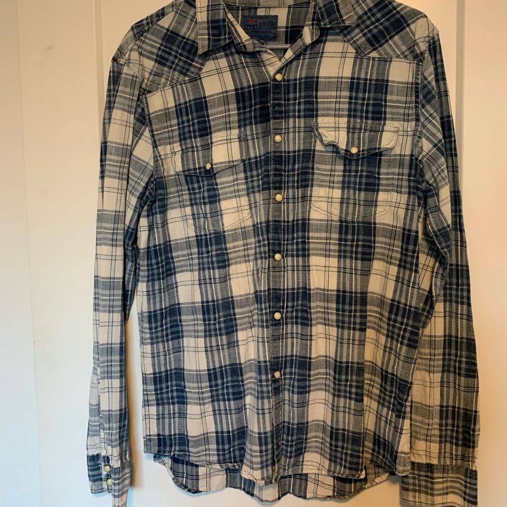 Blue flannel
